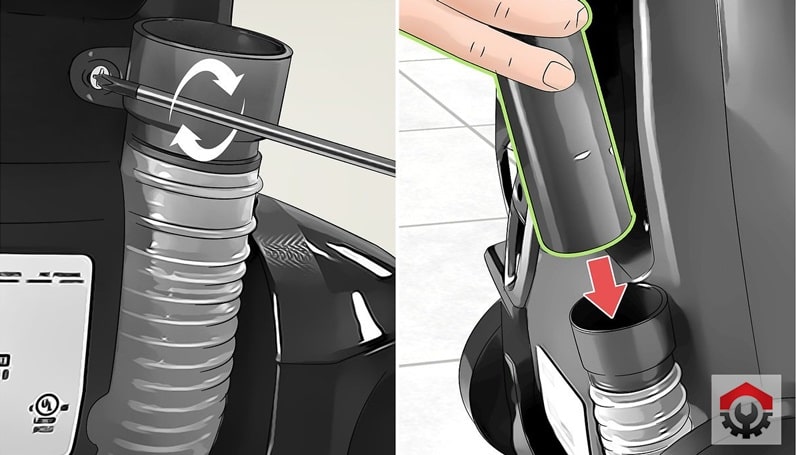 چگونه دسته جاروبرقی را باز کنیم ؟ ساده و کاربردی